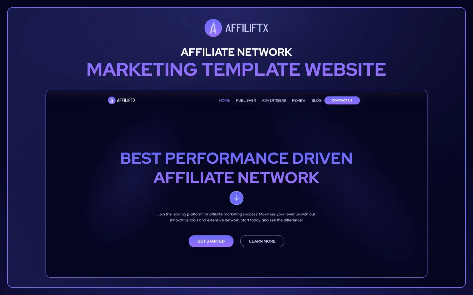 AffiLiftx – OnePage Affiliate Marketing Elementor Template Elementor Kit
