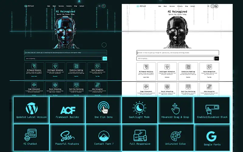 AIfind – AI & Technology WordPress Theme