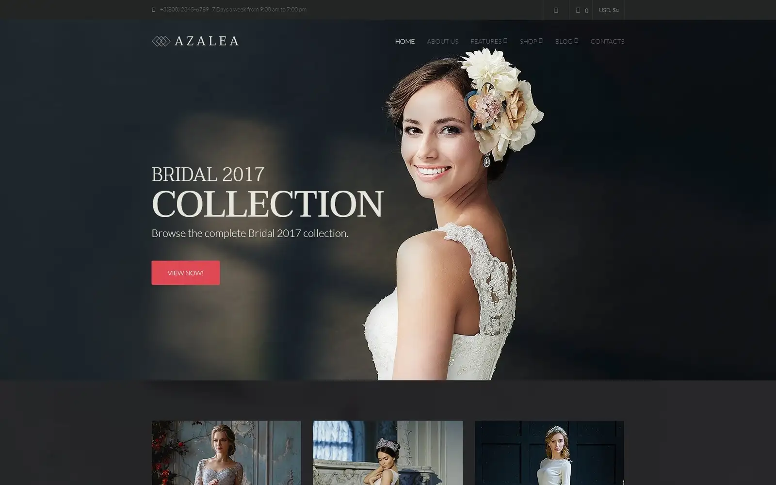 Azalea – Wedding Store WooCommerce Theme