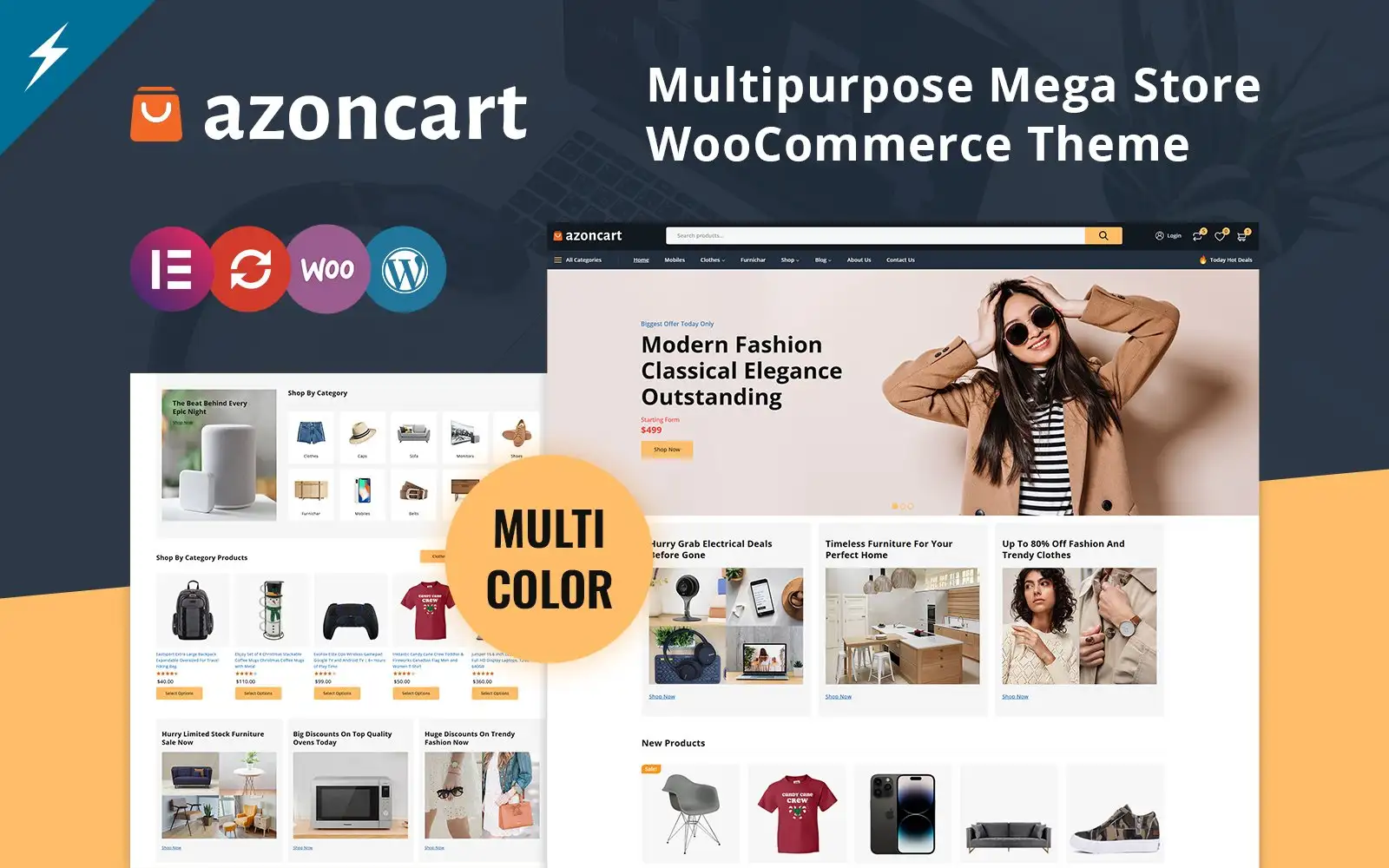 azoncart – Multipurpose Mega Store Elementor WooCommerce Theme