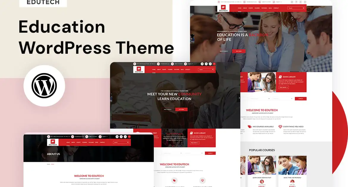 Edutech – Education WordPress Theme