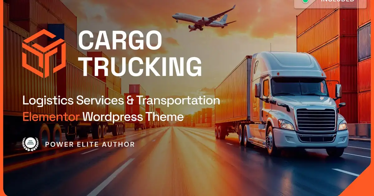 Cargo Trucking – Transportation & Logistics Theme