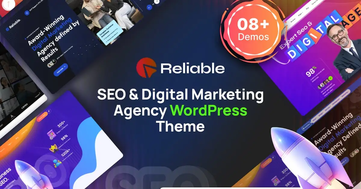 Reliable – SEO & Digital Marketing Agency WordPres