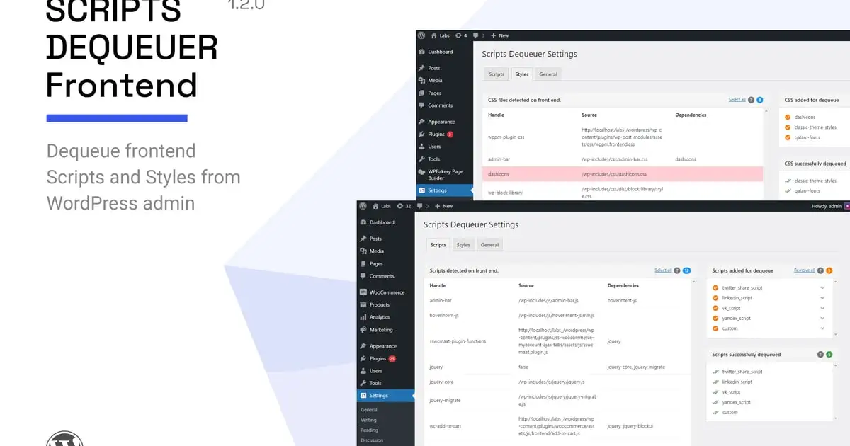 Scripts Dequeuer (Frontend)