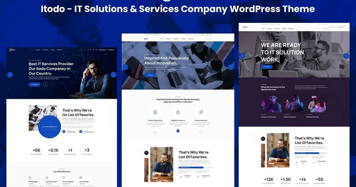 Itodo – IT Solutions & Services Company WordPress
