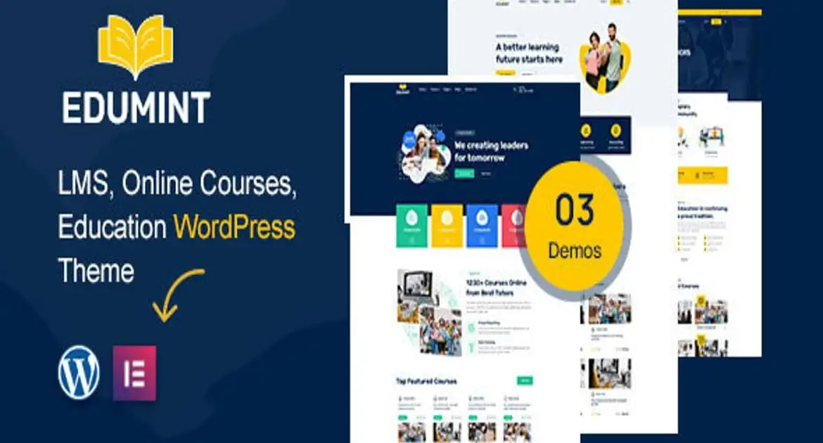 LMS, Online Courses, Education WordPress Theme