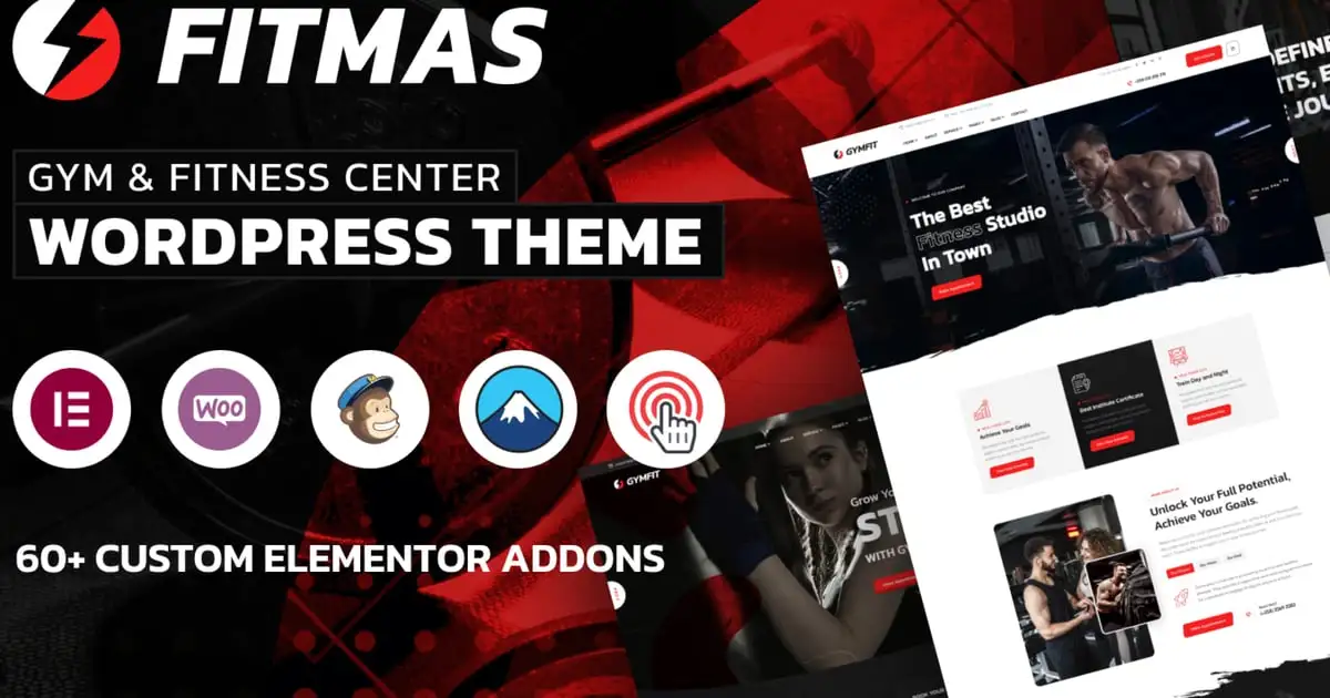 Fitmas – Gym & Fitness Center WordPress Theme