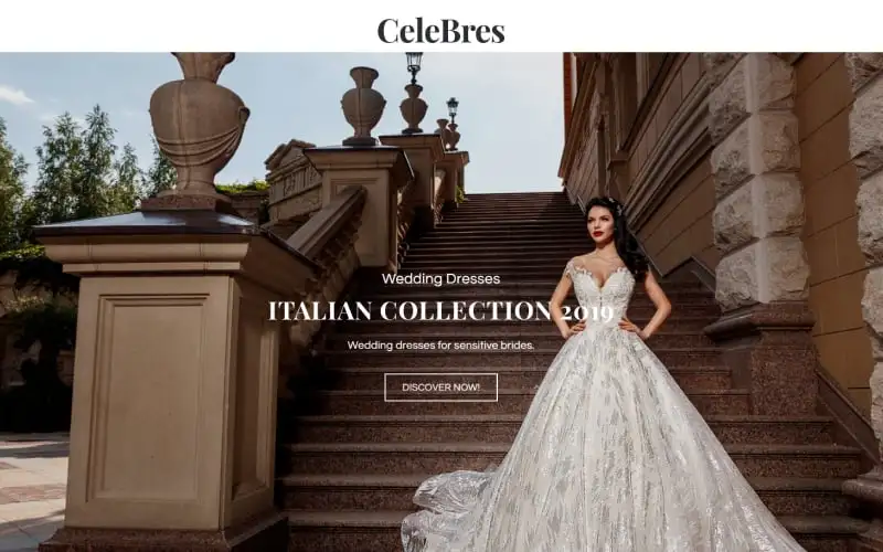 CeleBres – Wedding Salon ECommerce Modern Elementor WooCommerce Theme