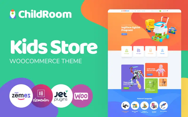 ChildRoom – Toys store elementor WooCommerce Theme