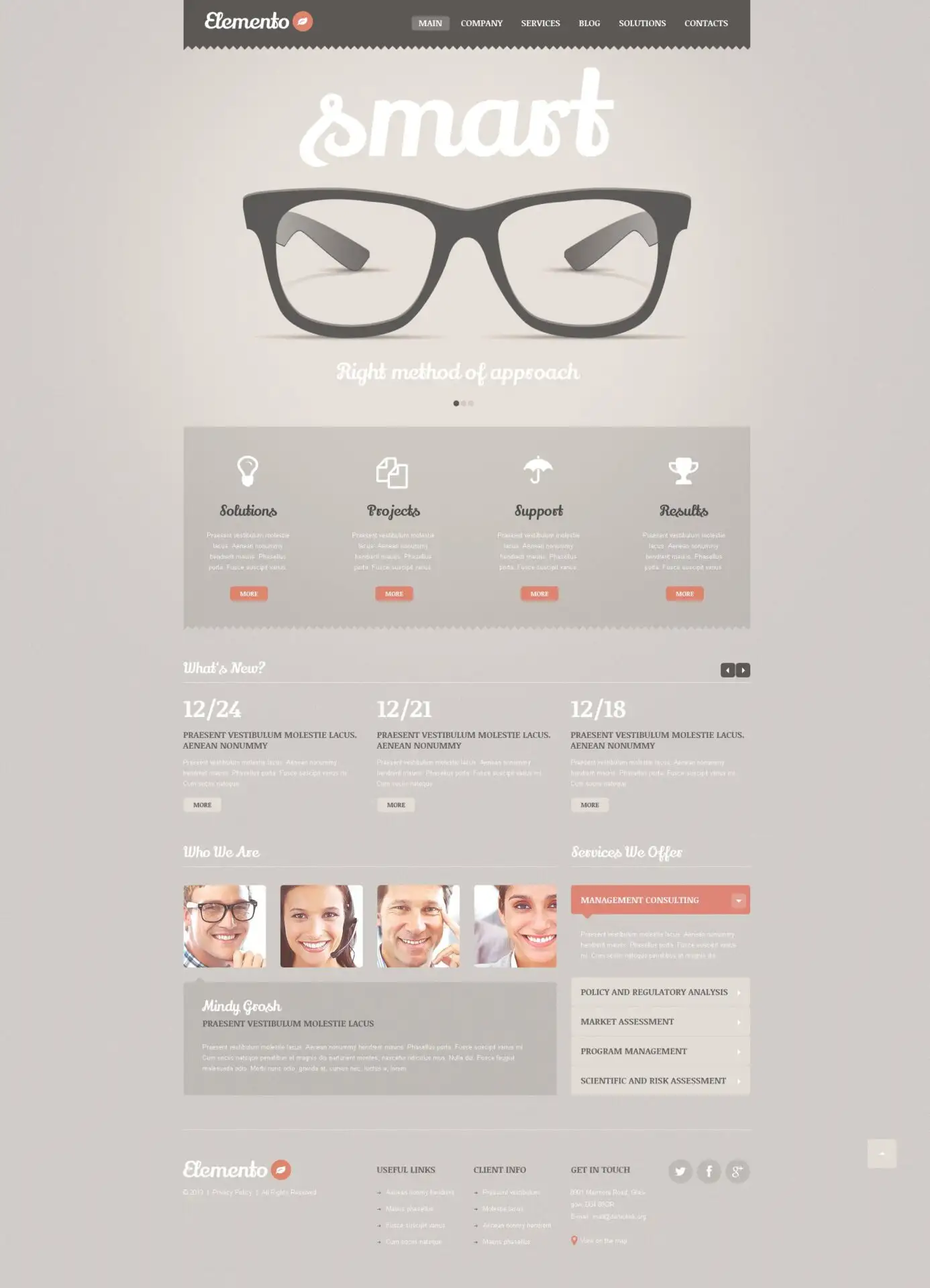 Consulting Bureau WordPress Theme