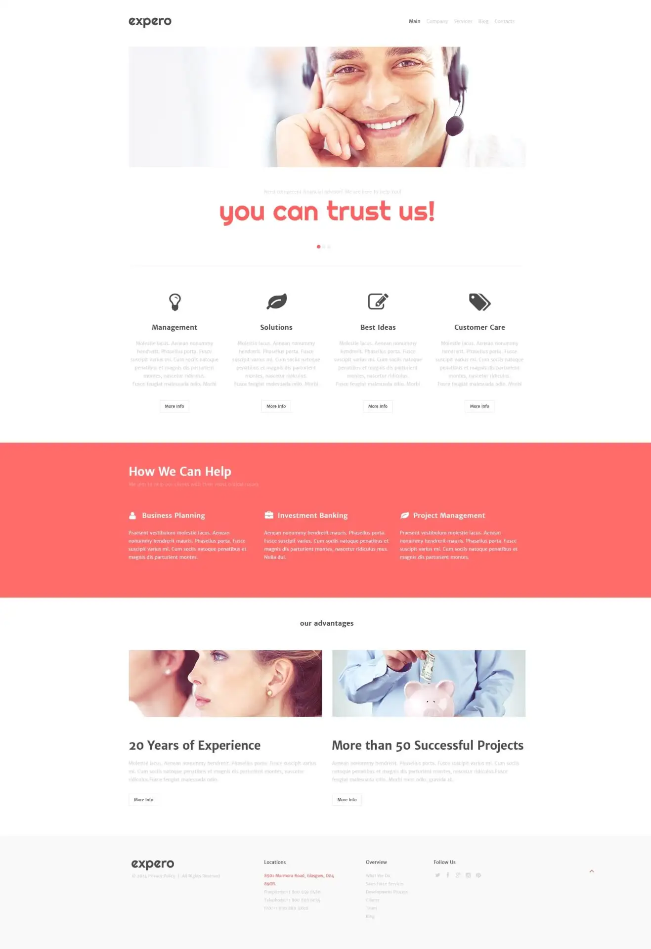 Consulting Firm WordPress Theme