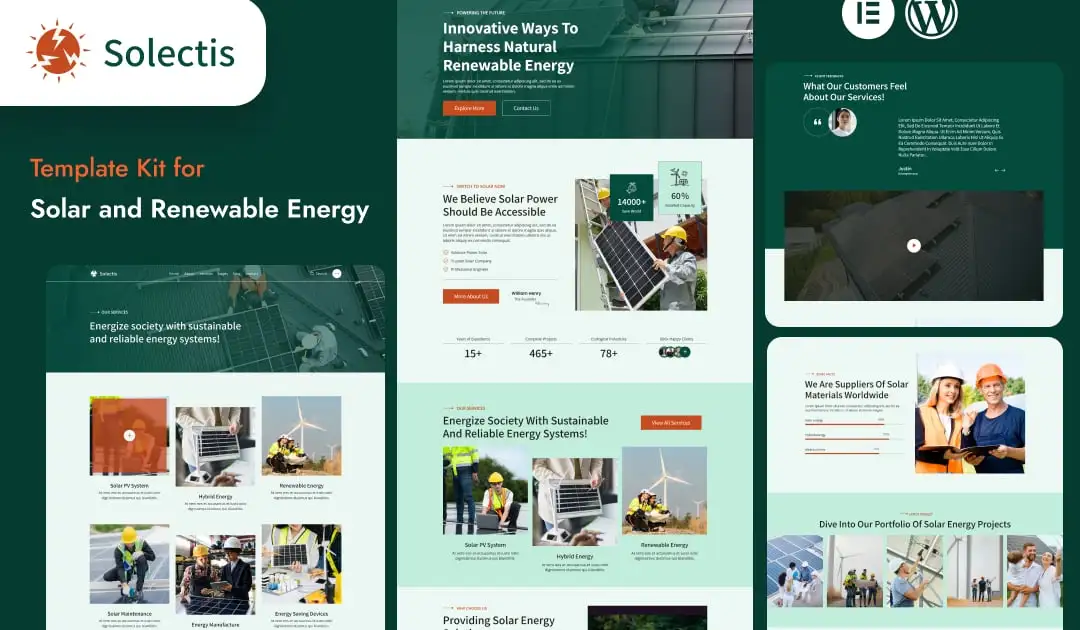 cover-1-1 Selectis – Solar & Renewable Energy Elementor Template Kit