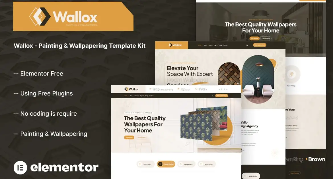 Wallox – Painting & Wallpapering Template Kit