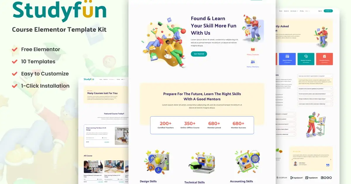 cover20elementor-17 Studyfun – Course Elementor Template Kit