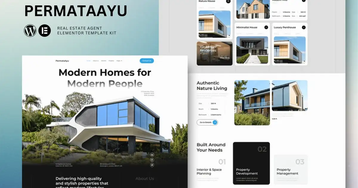 Permataayu – Real Estate Elementor Template Kit