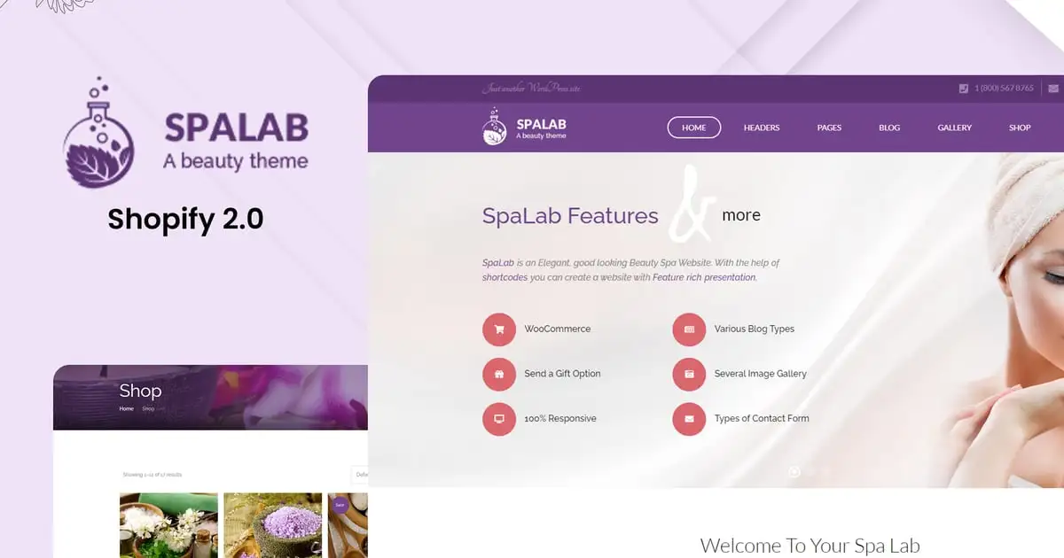 Spa Lab | Beauty Salon Theme
