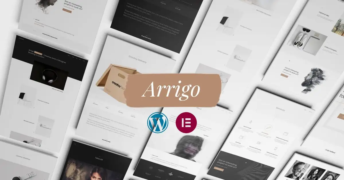 Arrigo – Creative Portfolio WordPress Theme