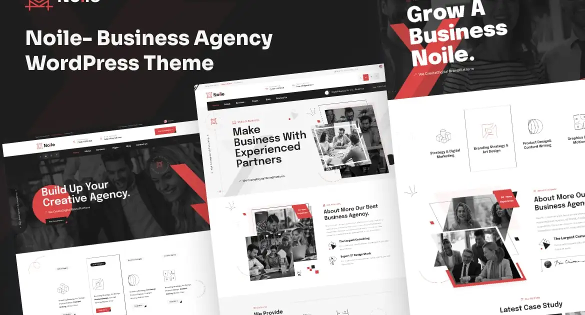 Noile – Business Agency WordPress Theme