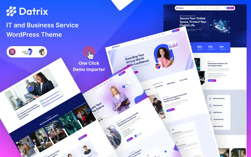 Datrix- IT Services and Business WordPress Theme