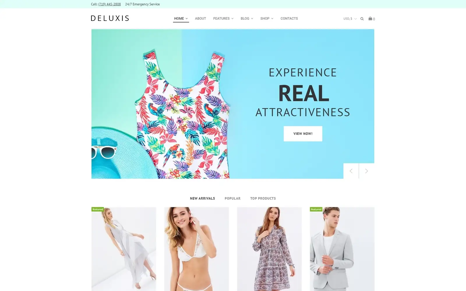 Deluxis – Fashion Store Elementor WooCommerce Theme