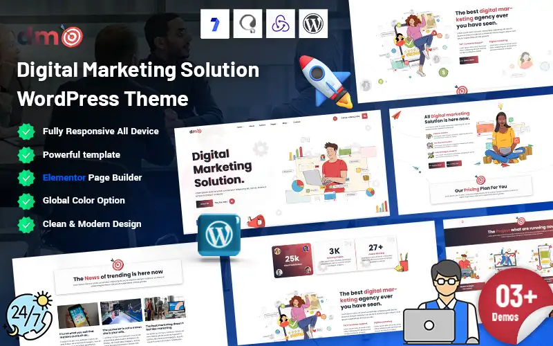 Dmo – Digital Marketing WordPress Theme