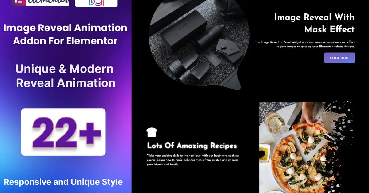 Image Reveal Animation Addon For Elementor