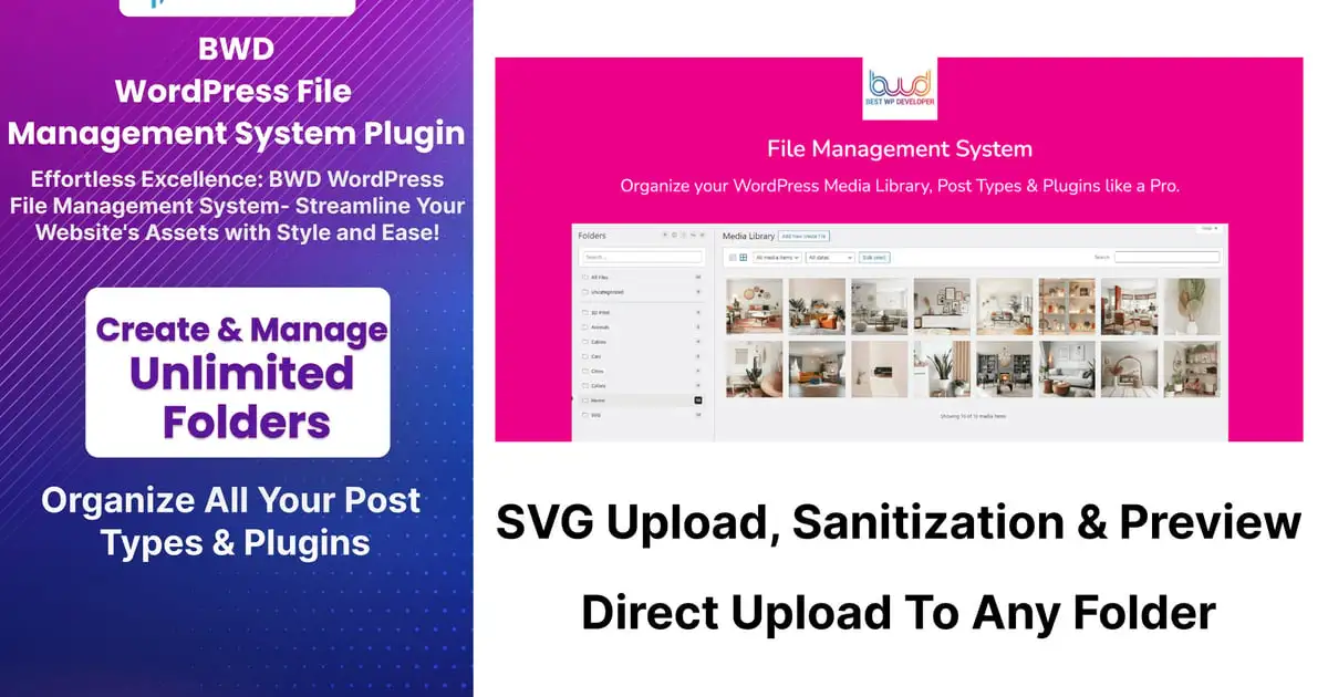 WordPress File Management System