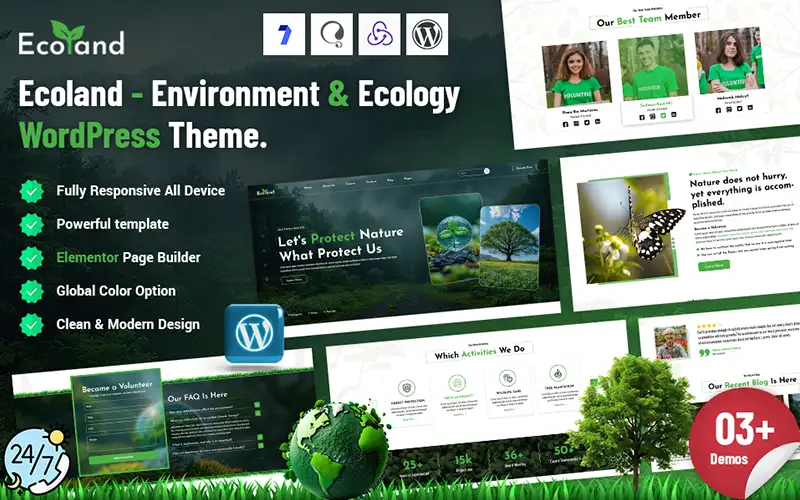 Ecoand – Environment & Ecology WordPress Theme