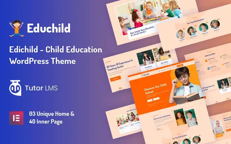 Educhild – Child Education Responsive WordPress Theme