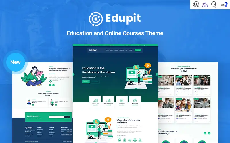 Edupit – Education LMS Responsive WordPress Theme
