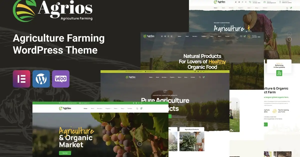 Agrios – Agriculture Farming WordPress Theme