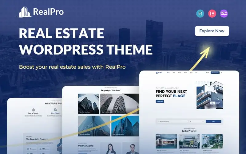 Estate Sale and Rental WordPress Theme (Free) – RealPro