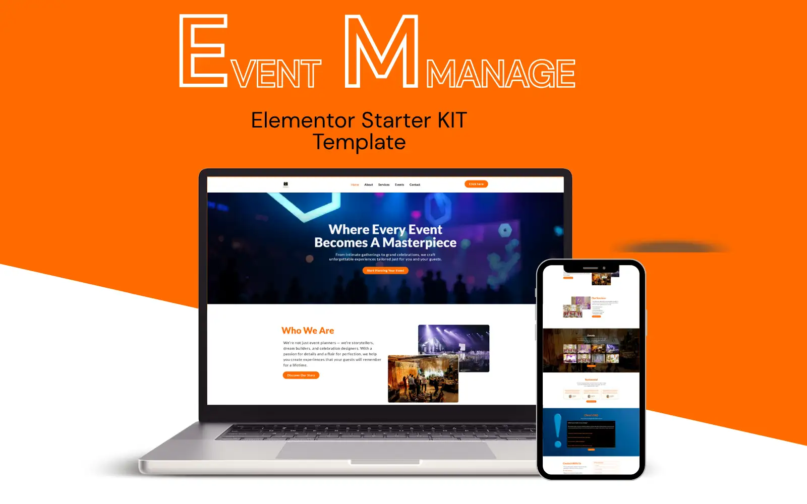 Eventia – Event Management Elementor Template Kit Elementor Kit
