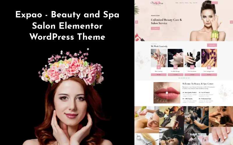 Expao – Beauty and Spa Salon Elementor WordPress Theme