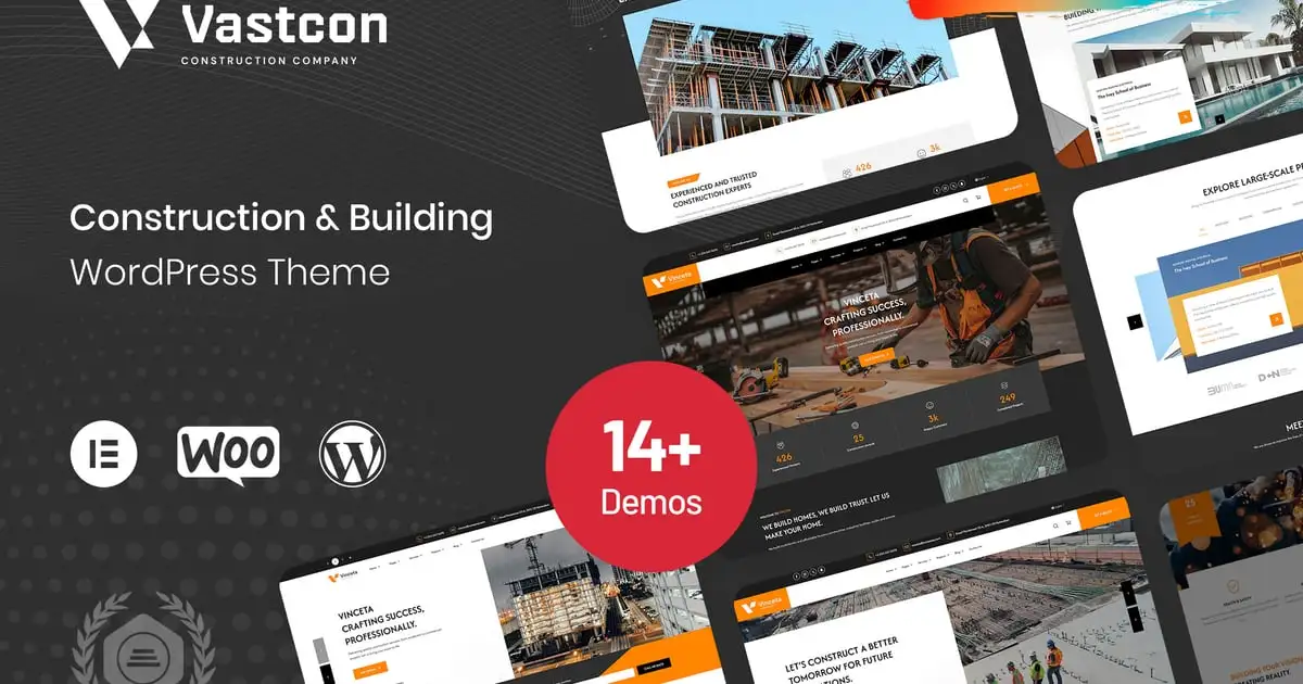 Vastcon – Construction & Building WordPress Theme
