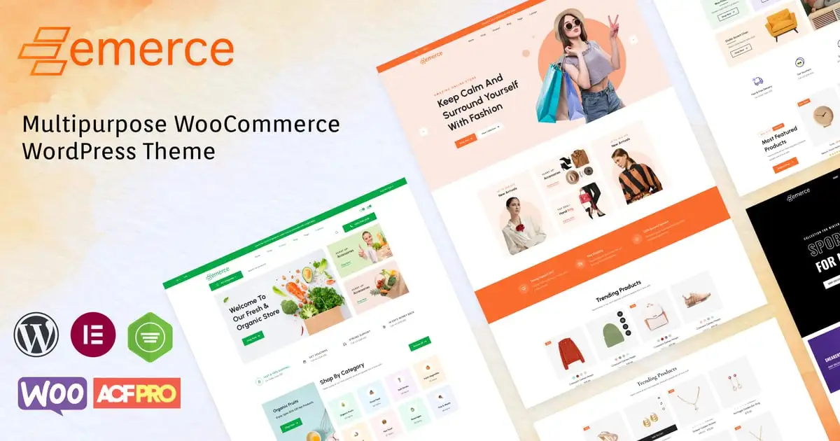 Emerce – Multipurpose WooCommerce WordPress Theme