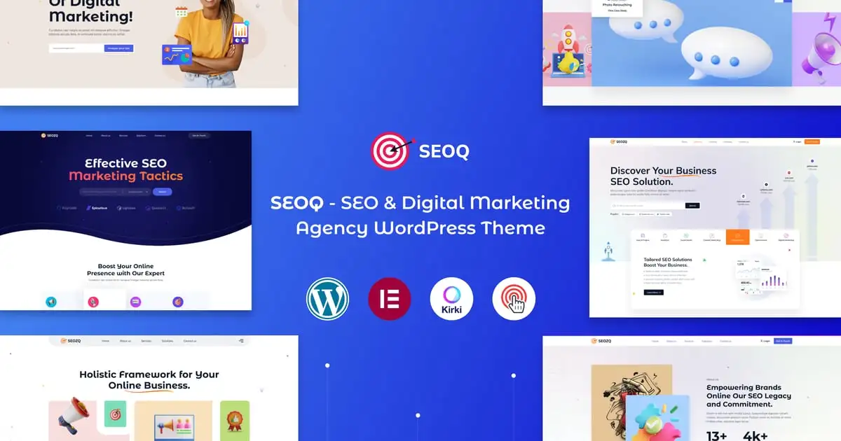 SEOQ – SEO & Digital Marketing Agency WordPress