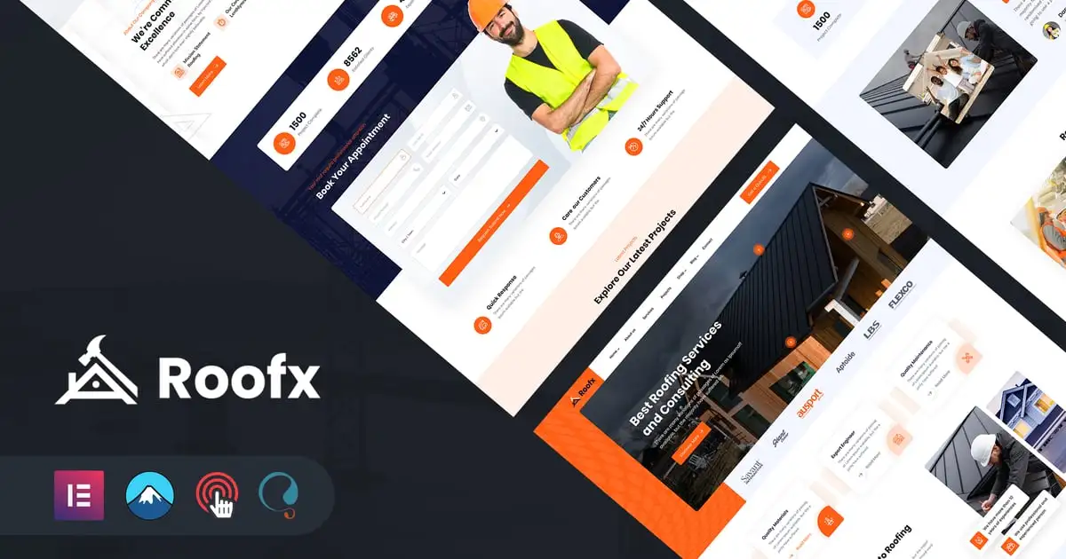 Roofx – Roofing Services WordPress Theme