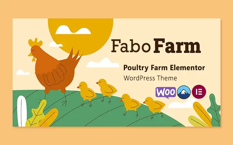 Fabofarm – Poultry Farm Elementor WordPress Theme