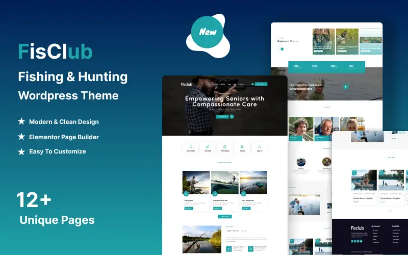 Fisclub – Fishing & Hunting WordPress Theme