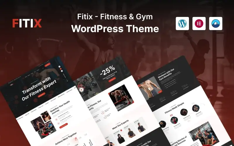 Fitix – Fitness and Gym WordPress Theme