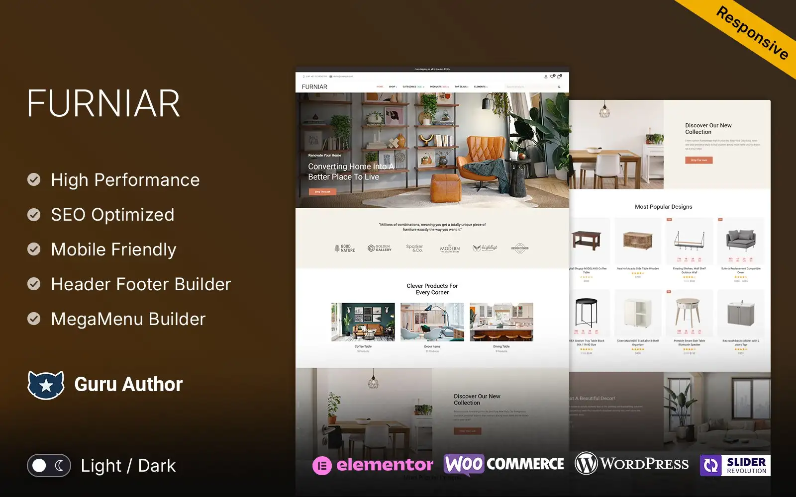 Furniar – Furniture and Interior Home Decor WooCommerce Theme