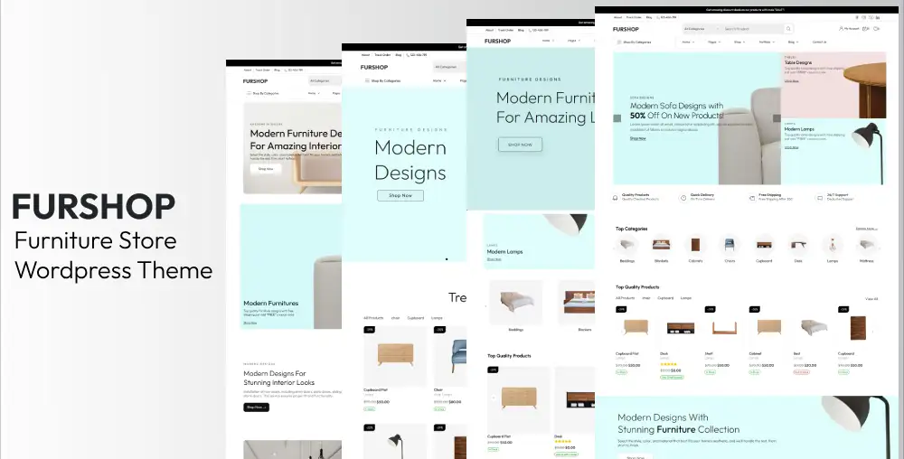 Furshop – Furniture Store Woocommerce Theme WooCommerce Theme