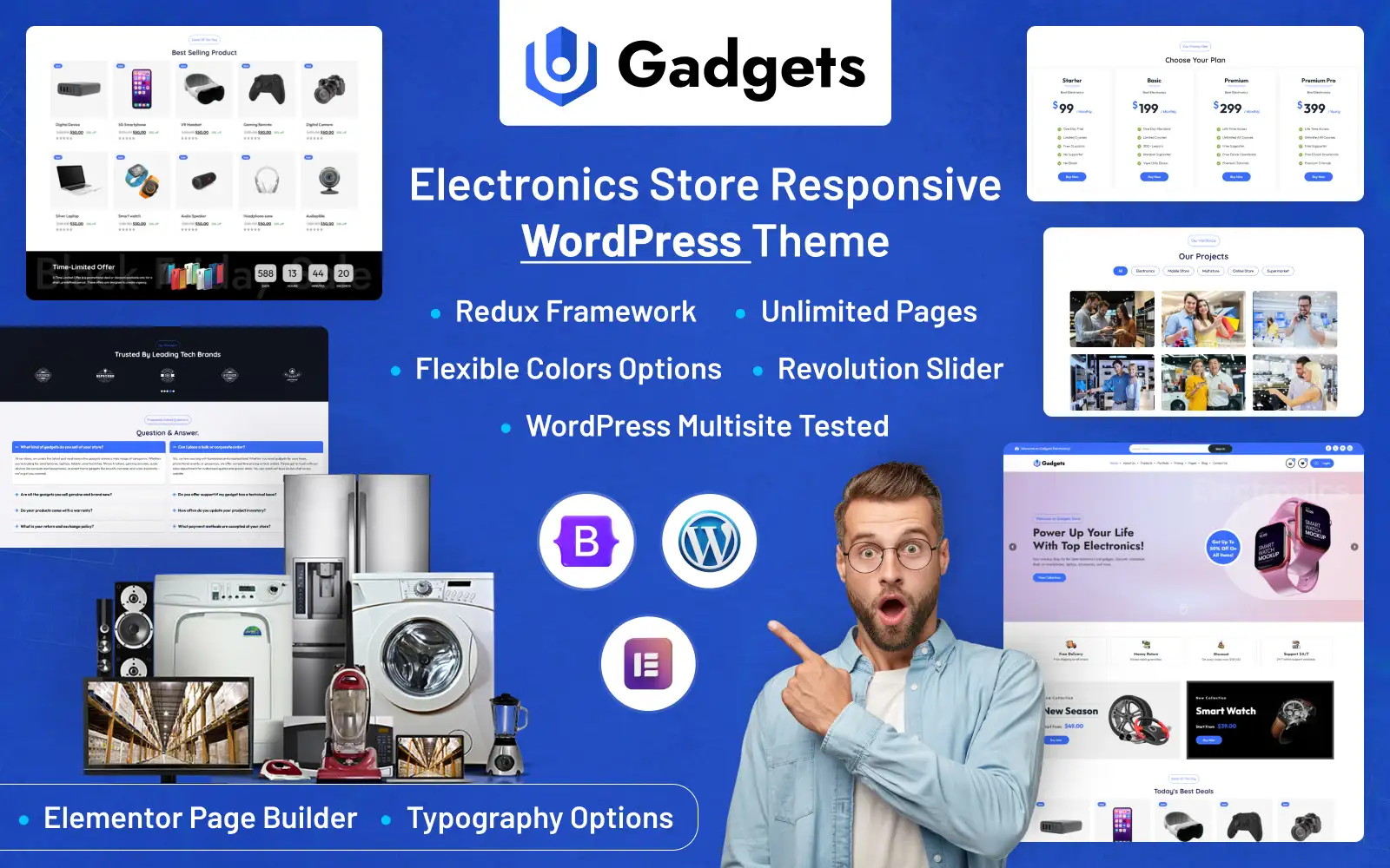 Gadgets – Electronics Store Responsive WordPress Theme