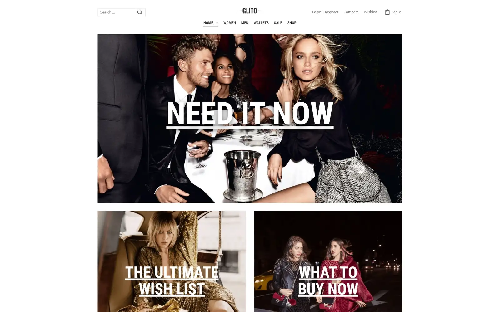Glito – Fashion Store ECommerce Modern Elementor WooCommerce Theme