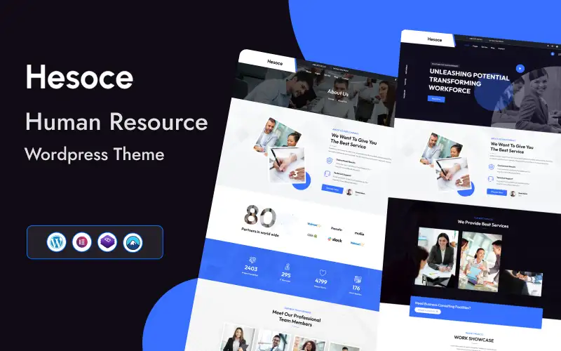 Hesoce – Human Resources & Recruiting WordPress Theme