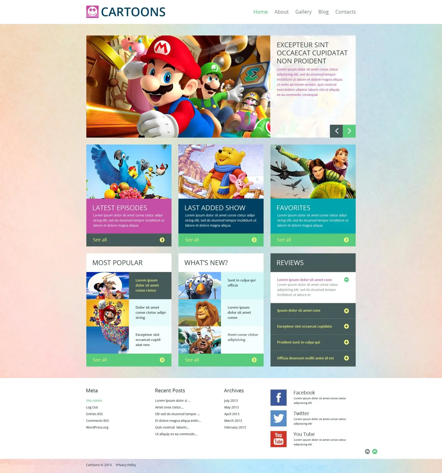 21st Century Furniture WordPress Theme