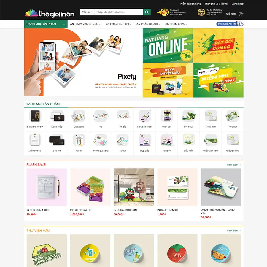 Theme WordPress in ấn 6