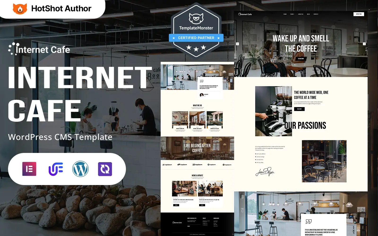 Internet Cafe – Internet Cafe And E-Sports WordPress Elementor Theme WordPress Theme