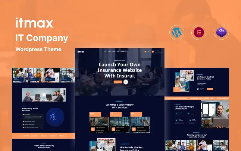 ITmax – IT Company WordPress Theme